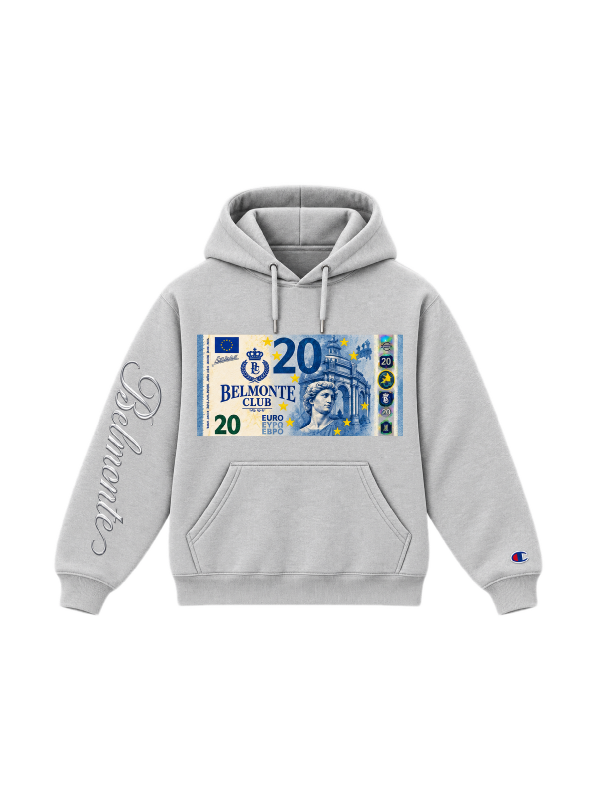 BC X Champion Hoodie Grey
