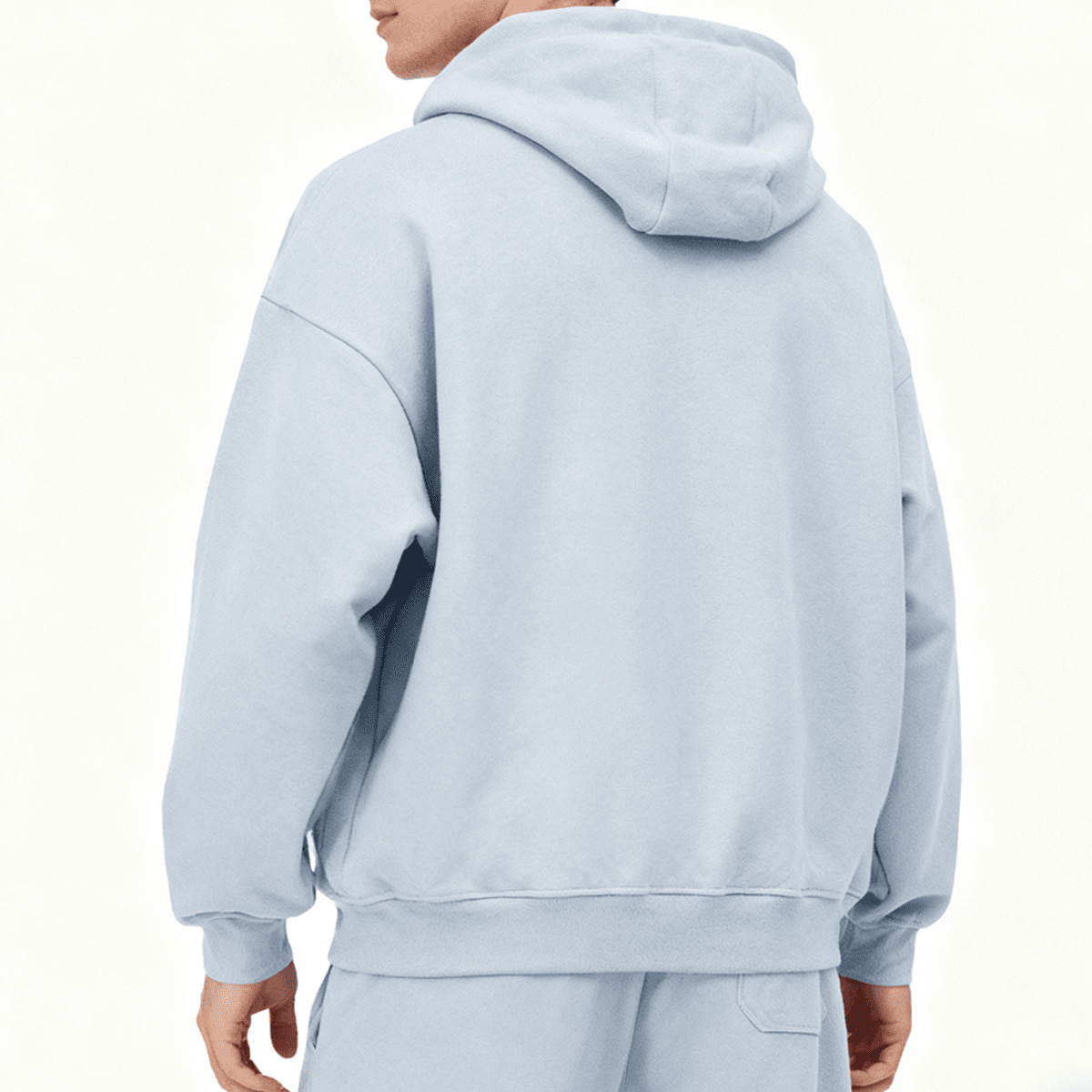 No logo heavyweight Zip Up