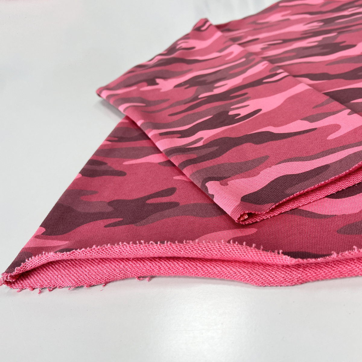 Rose Camo Cropped Sweatshirt