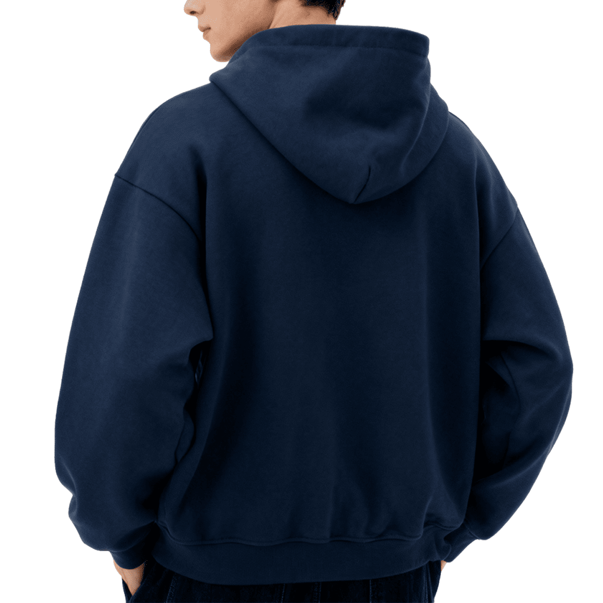 No logo heavyweight Zip Up