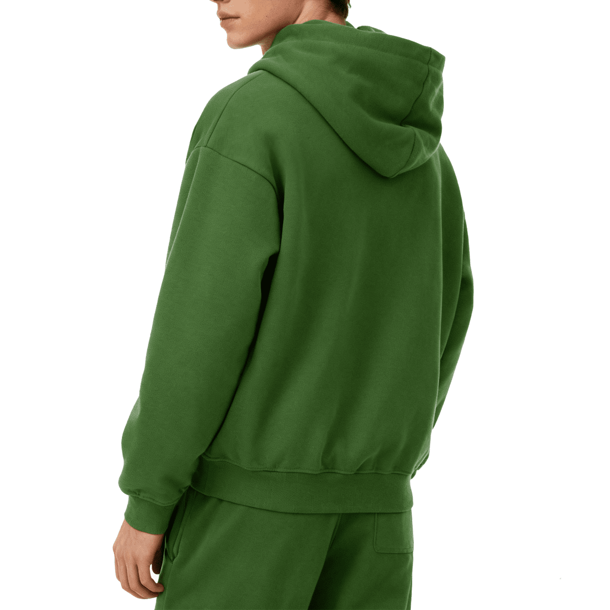 No logo heavyweight Zip Up