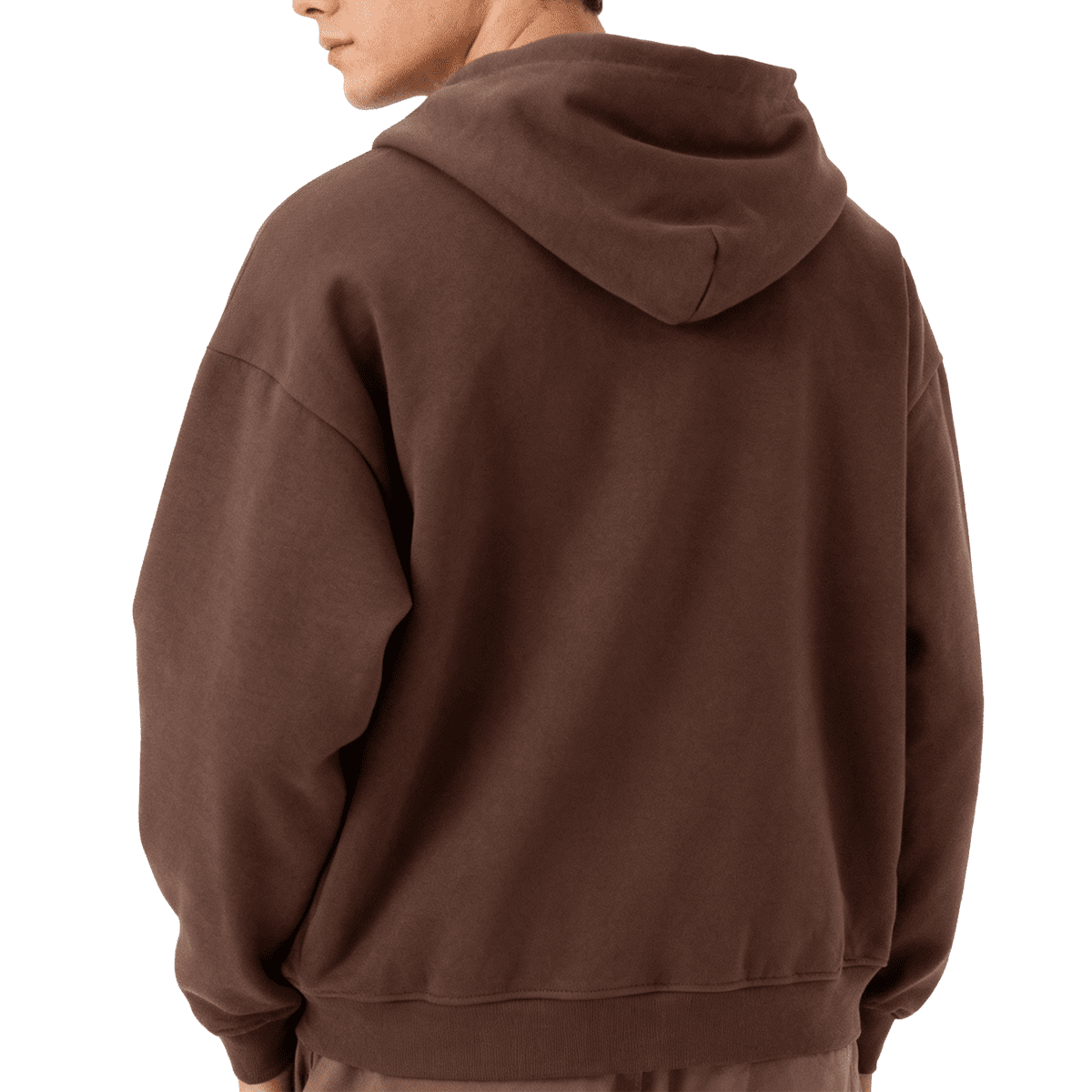 No logo heavyweight Zip Up