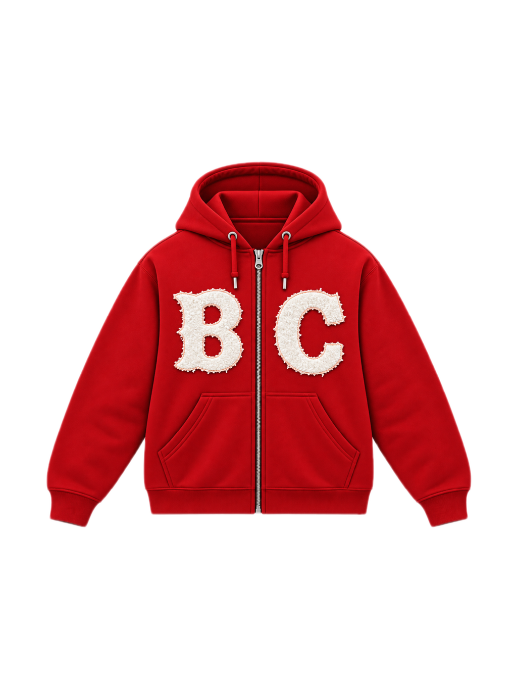 BC Zip Up Red