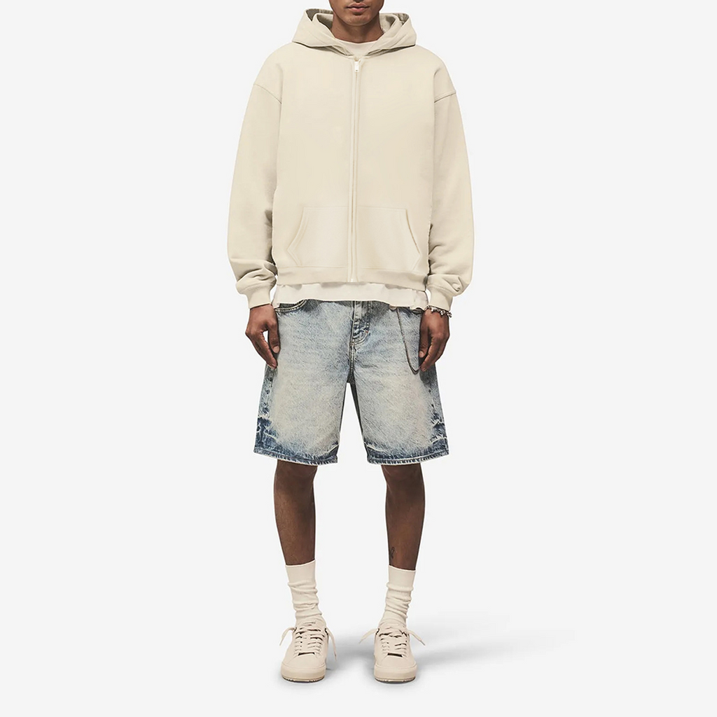 No logo heavyweight Zip Up
