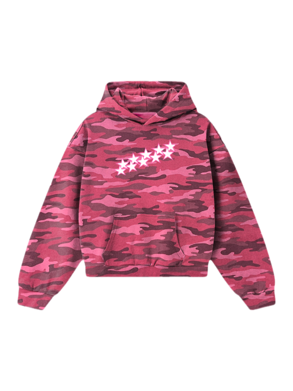 Stars Rose Camo Hoodie
