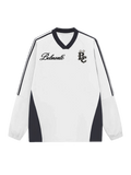 Colorblock V-neck Longsleeve