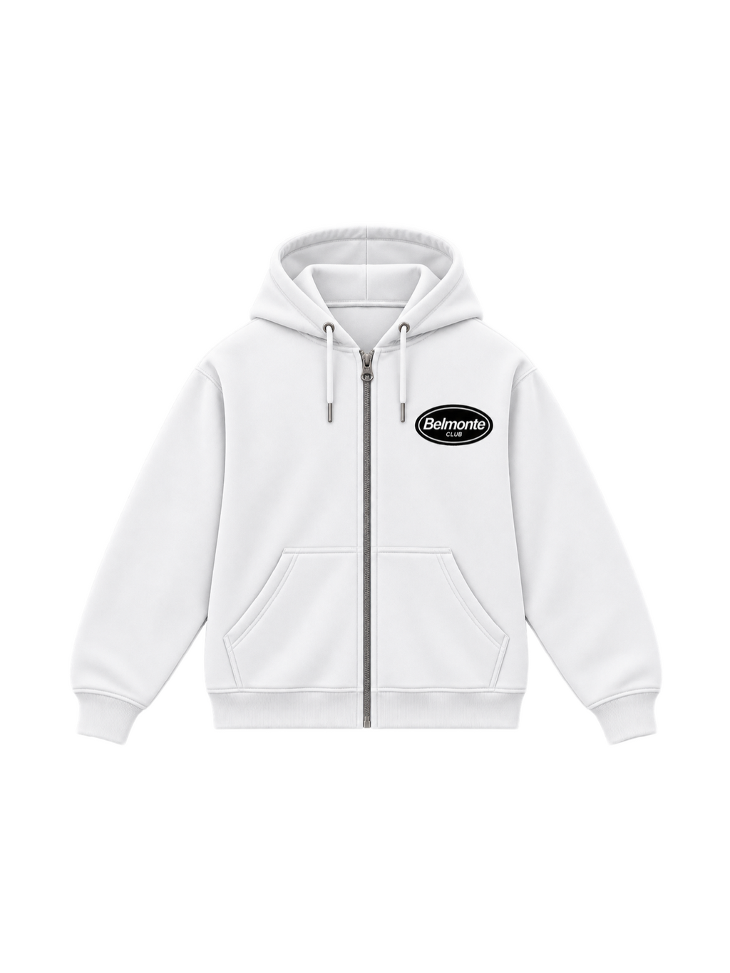 Belmonte Club  Zip Up White