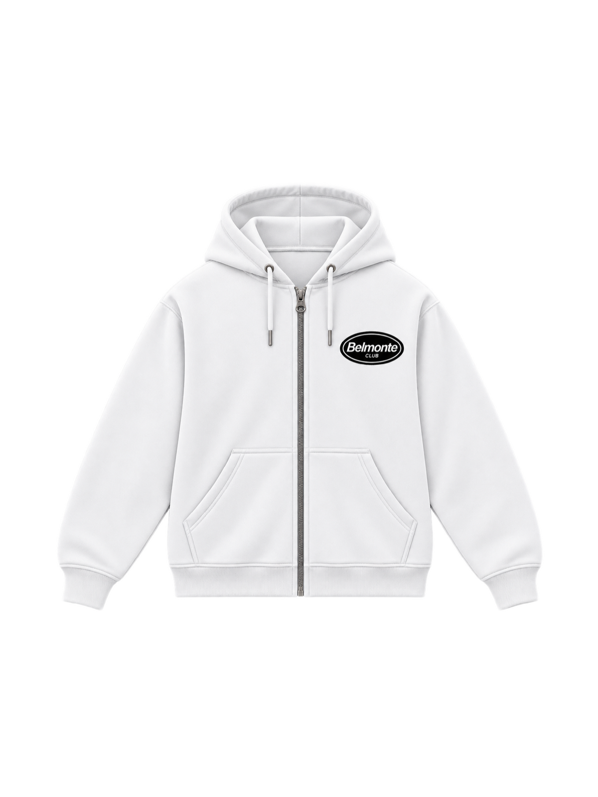Belmonte Club  Zip Up White