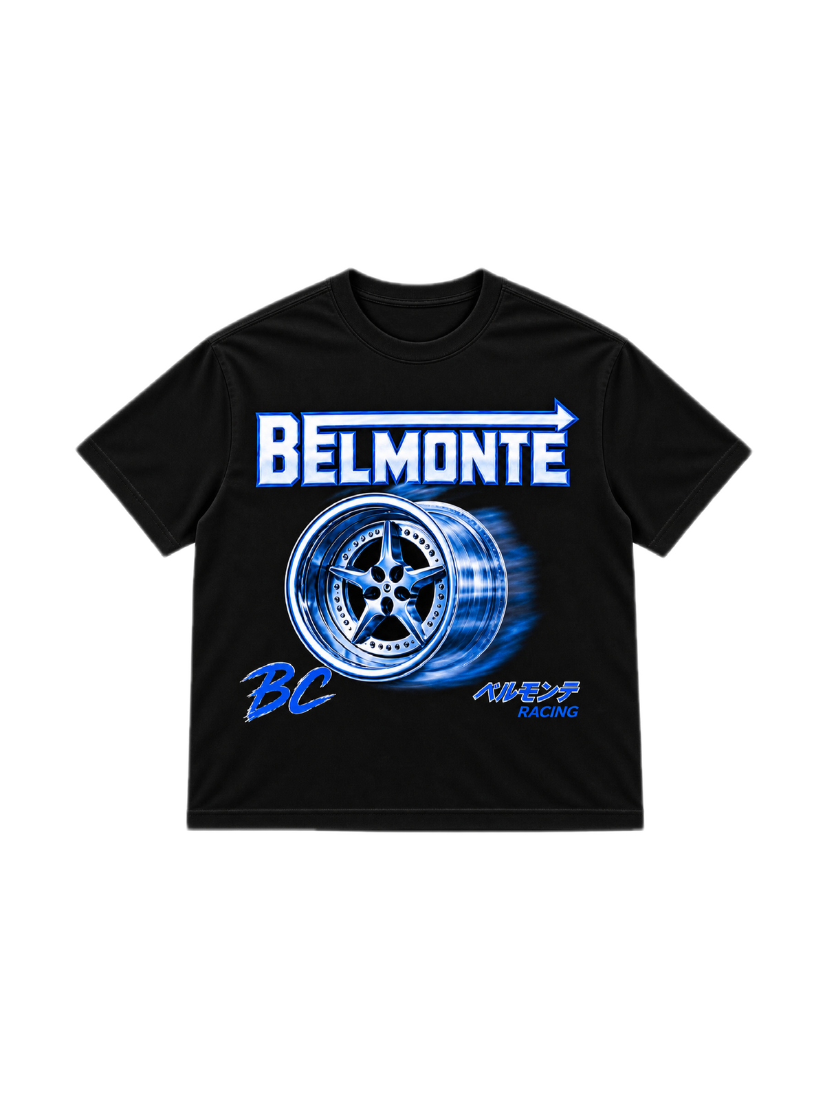 Racing Tee Black